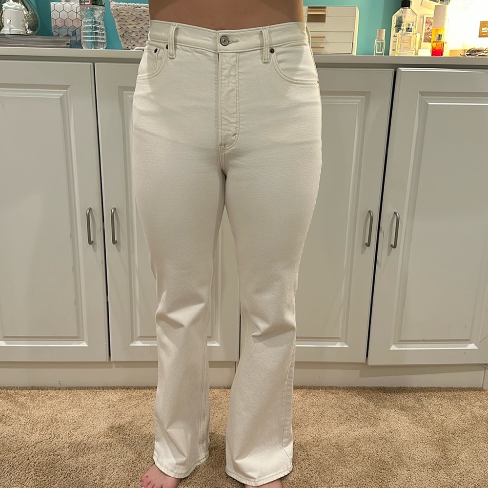 Abercrombie High Rise Vintage Flare Jean